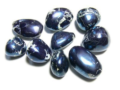 Covellite polie - Pierre précieuse - Elemiah voyance 08.99.96.90.99